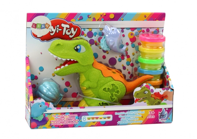 Dinosaurus Ciastoline Set 6 barev Delfín Mušle