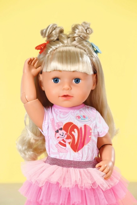 Starší sestřička BABY born Play & Style, blondýnka, 43 cm