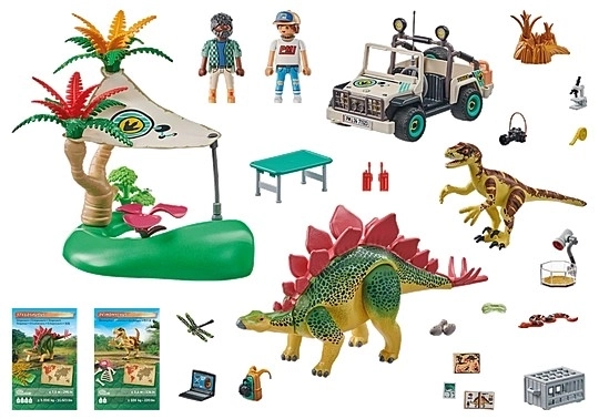 Sada figurek dinosaurů 71523 Výzkumný tábor dinosaurů