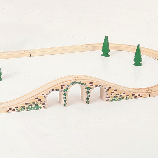 Bigjigs Rail Dřevěná kolej - most