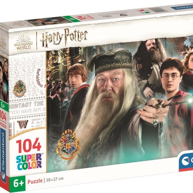 CLEMENTONI Puzzle Harry Potter 104 dílků