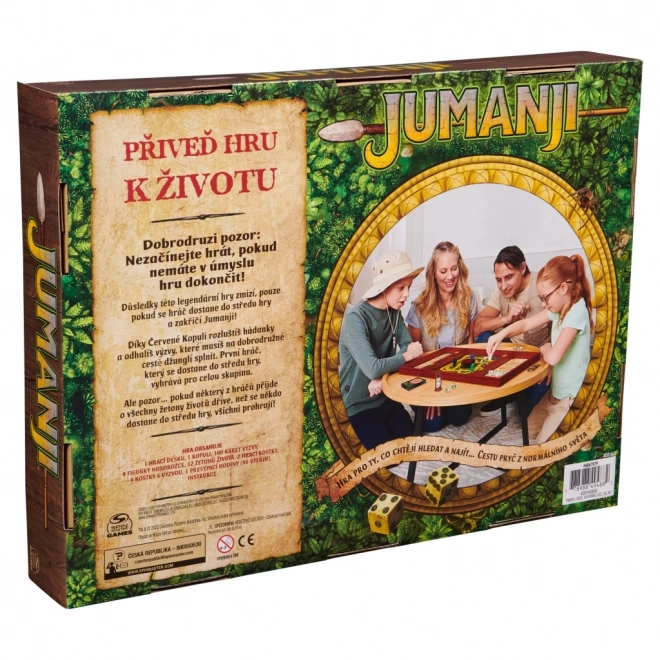 Společenská hra Jumanji dřevěná edice