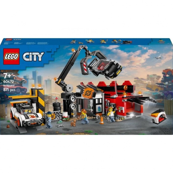 Lego City Zlomoviště s auty