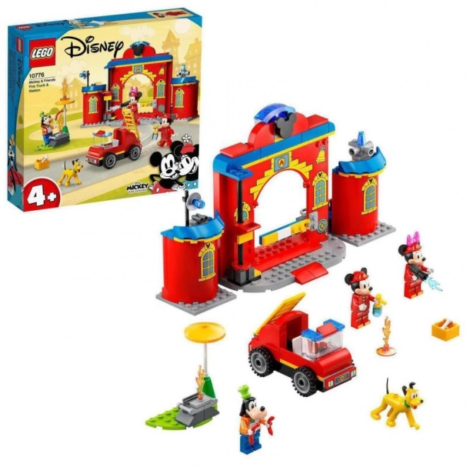 LEGO Disney Mickey and Friends 10776 Hasičská stanice a auto Mickeyho a přátel
