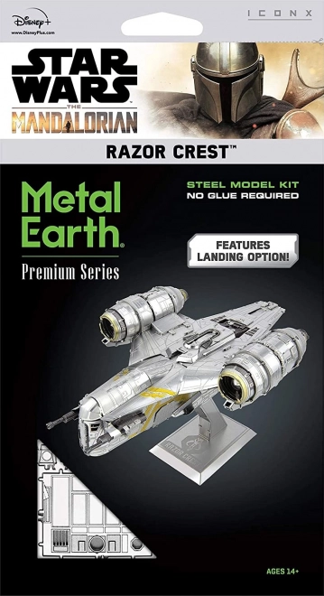 METAL EARTH 3D puzzle Star Wars The Mandalorian: Razor Crest (ICONX)