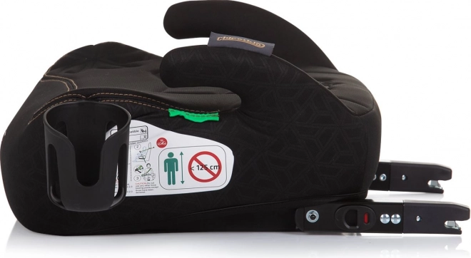 CHIPOLINO Podsedák Wing i-Size 125-150cm Isofix, Obsidian