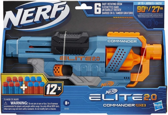 Pistole Nerf Commander RD-6 s náboji