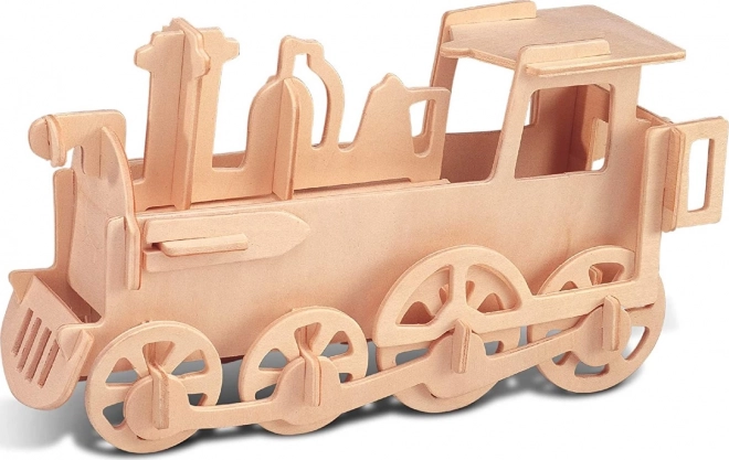 WOODEN TOY , WCK 3D puzzle Lokomotiva 30 dílků