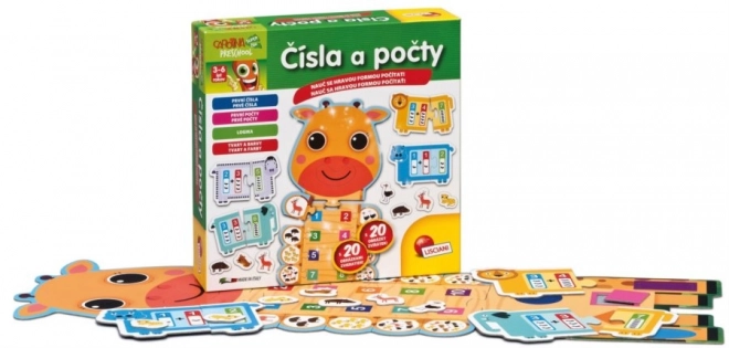 LISCIANI Baby puzzle Čísla a počty