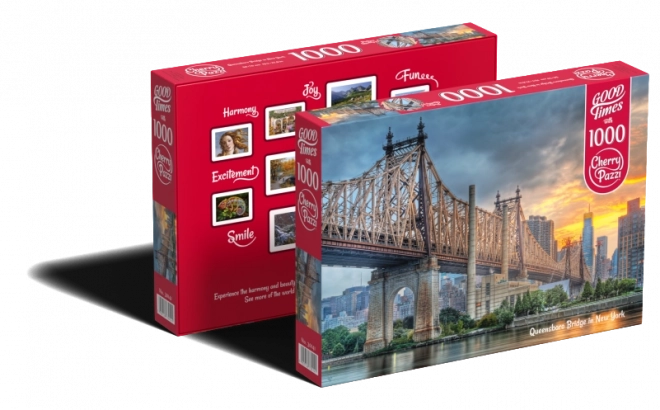 Cherry Pazzi puzzle New York Queensboro 1000 dílků