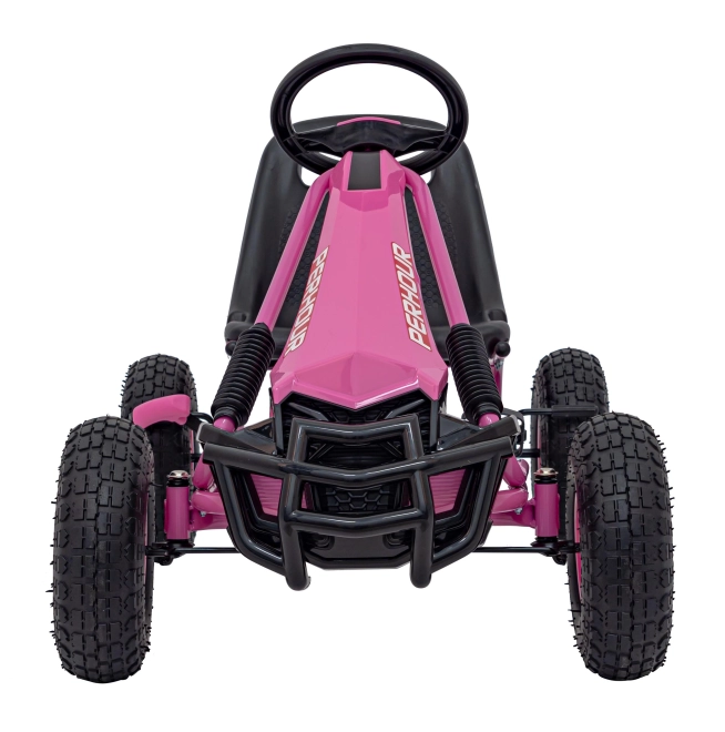 AIR PerHour Pedal Go-Kart – růžový