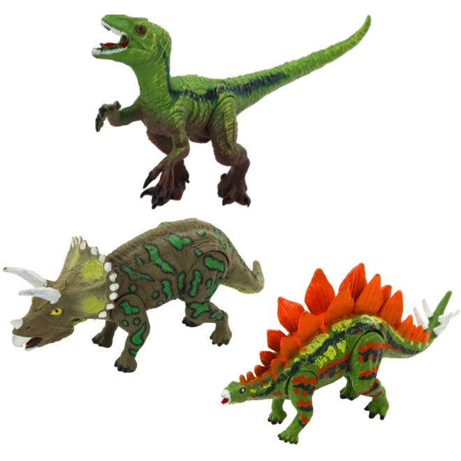 Sada pohyblivých figurek dinosaurů