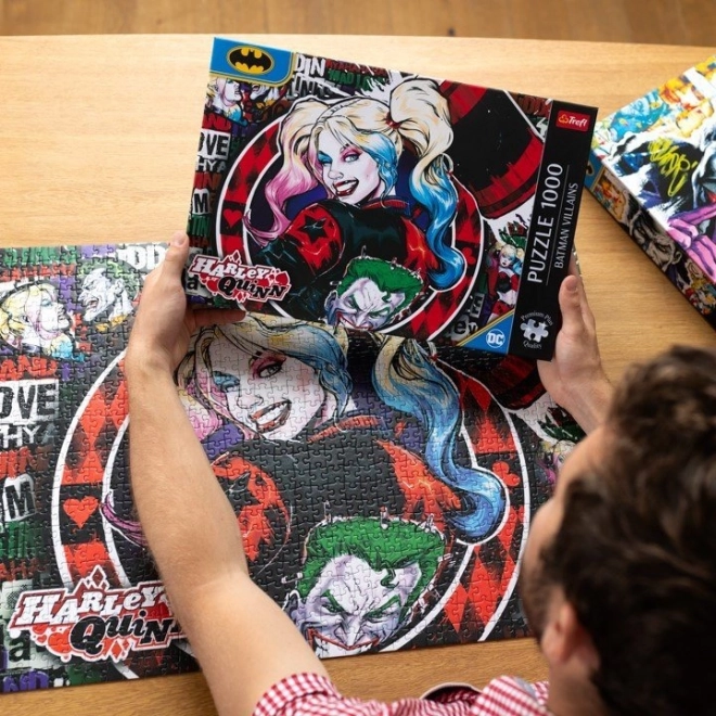 TREFL Puzzle Premium Plus Batman: Harley Quinn 1000 dílků