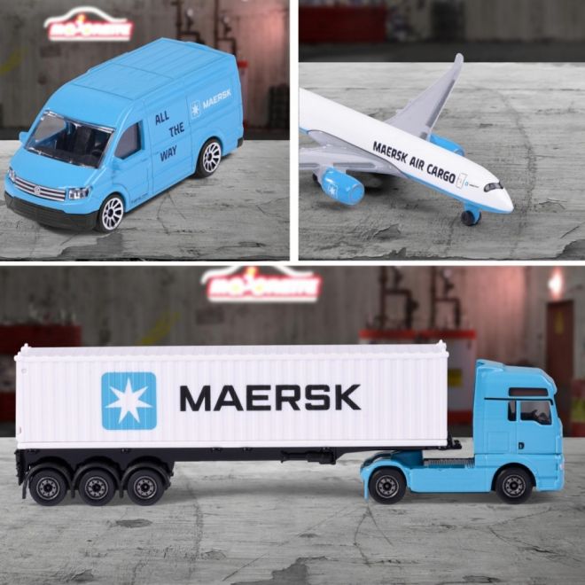Majorette Maersk vozidlo 3 typy mix