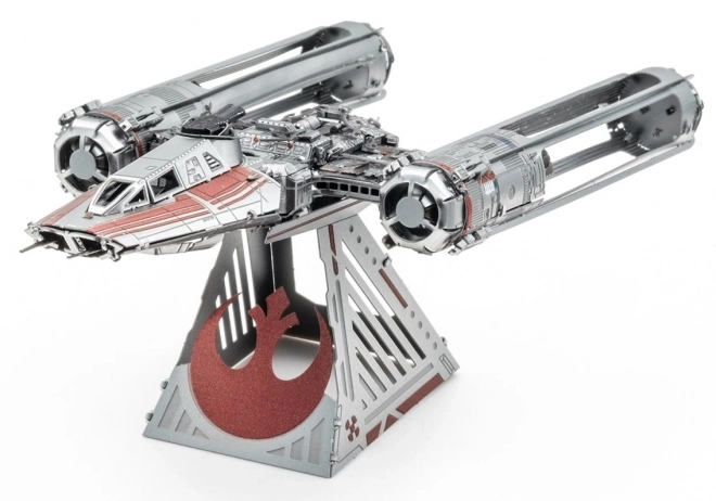 METAL EARTH 3D puzzle Star Wars: Zorii's Y-Wing Fighter