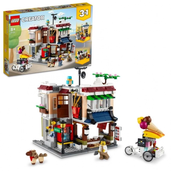 LEGO Creator 3v1 31131 Bistro s nudlemi v centru města