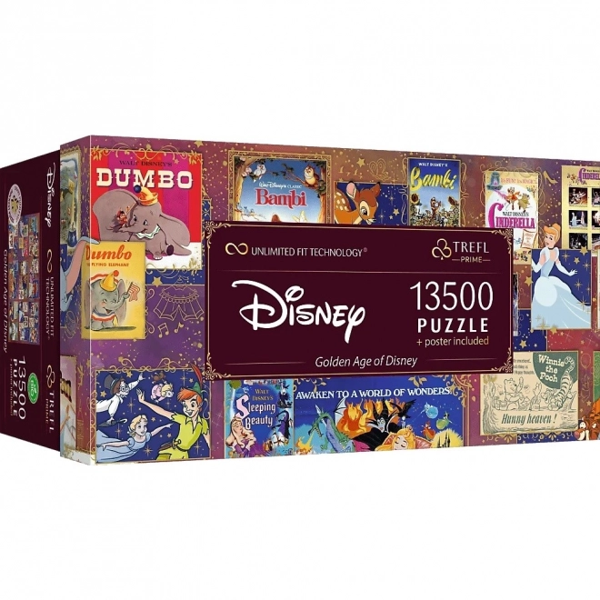 TREFL Puzzle UFT Zlatý věk Disney 13500 dílků