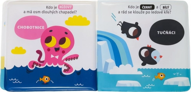 Kouzelná knížka do vody: malá rybička