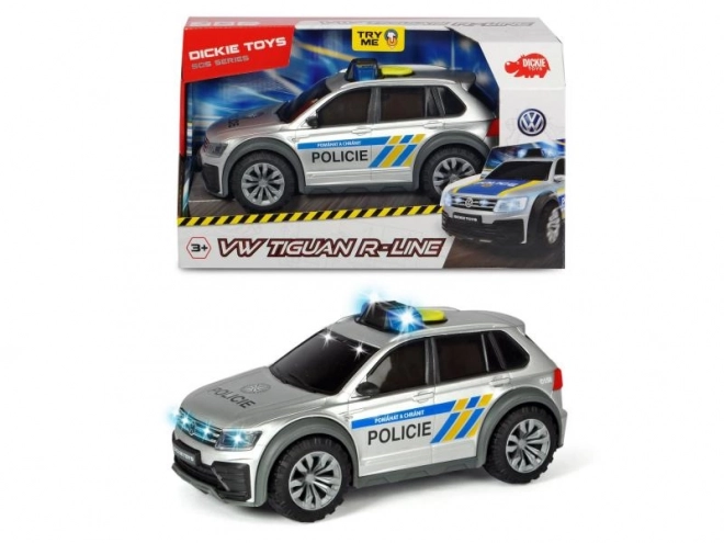 Policejní auto VW Tiguan R-Line, česká verze