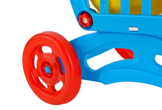 Dětský nákupní vozík s příslušenstvím