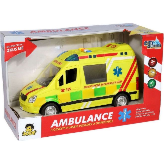Česká ambulance se zvuky