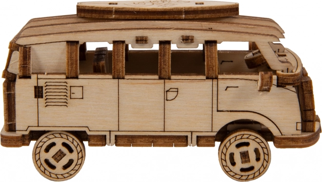 Wooden City 3D puzzle Superfast Minibus Retro