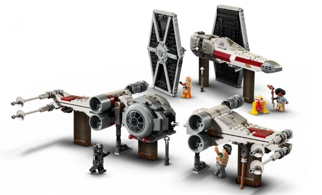 LEGO Star Wars 75393 Stíhačka TIE a X-wing - kombinovaná stavebnice