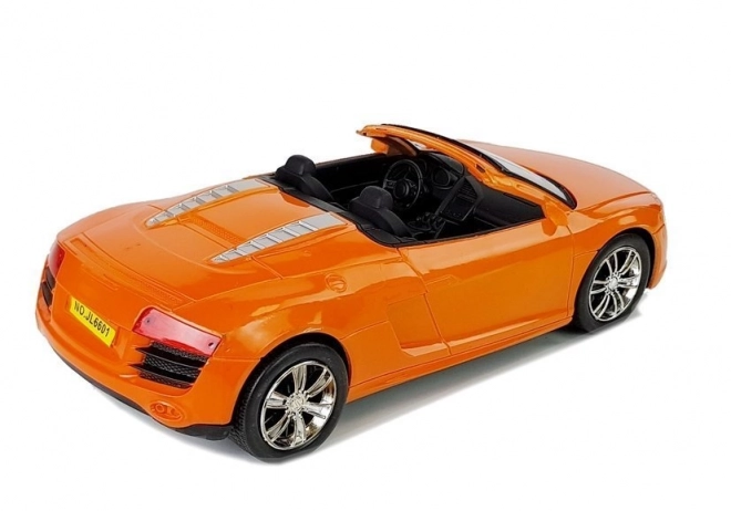 Oranžový třecí kabriolet 1:18