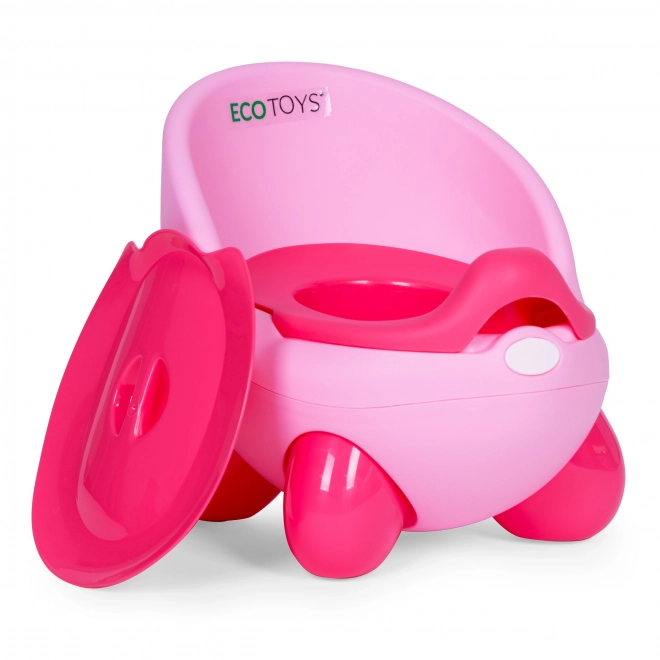 Dětský nočník s odnímatelnou vložkou a protiskluzovými nohami ECOTOYS