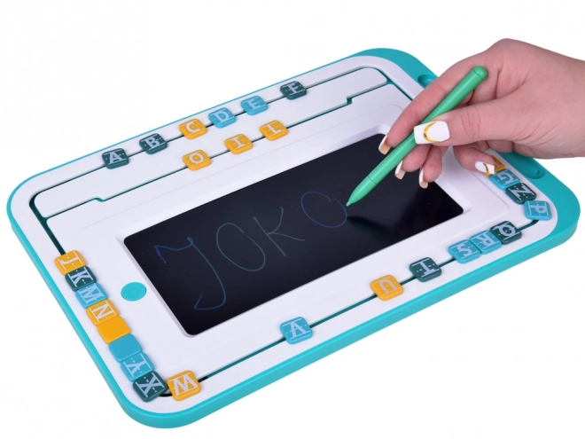 Edukativní sada 3v1 s LCD tabulí a kartami pro angličtinu