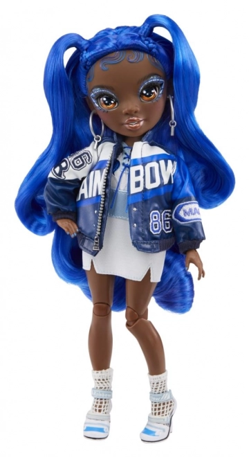 Rainbow High Fashion panenka, série 4 - Coco Vanderbalt (Cobalt)