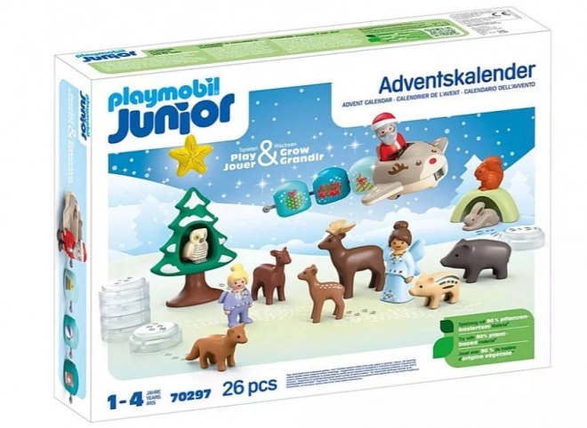 Juniorská figurková sada 70297 Zasněžené Vánoce - adventní kalendář