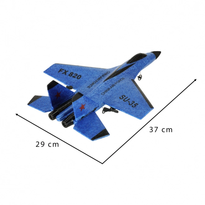 RC stíhačka SU-35 – Modrá