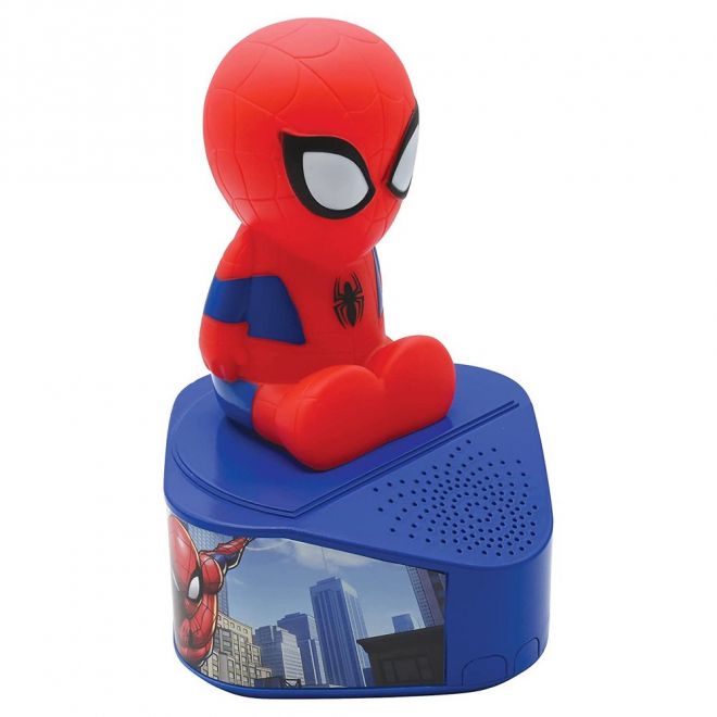 Reproduktor Bluetooth se svítící figurkou Spidermana