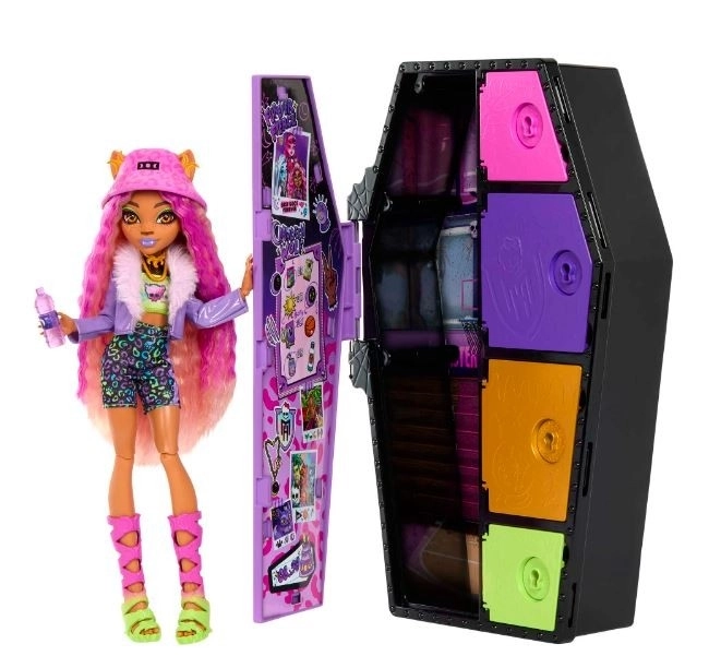Strašidelná panenka Monster High Clawdeen Wolf