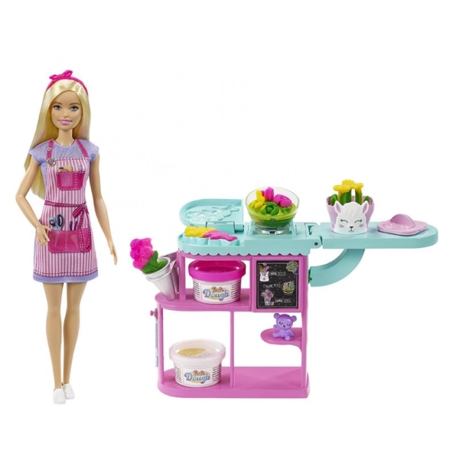 Barbie květinářství hrací set