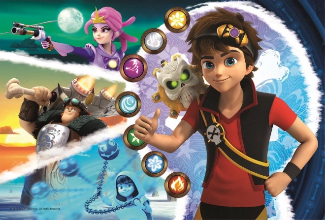 TREFL Puzzle Zak Storm: Překonání bouře 60 dílků