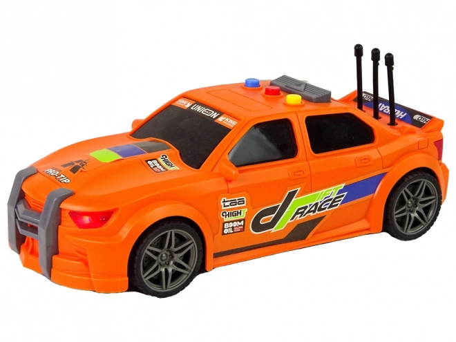 Sportovní závodní auto 1:16 Orange Sound