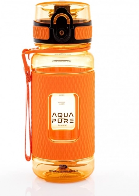 ASTRA Zdravá láhev na vodu Aqua Pure 400ml oranžová