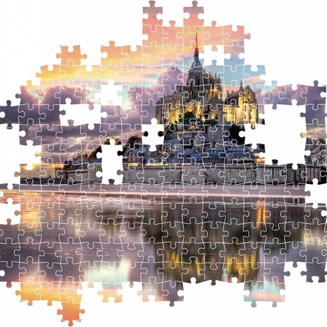Puzzle 1000 dílků Compact Le Magnifique Mont Saint-Michel