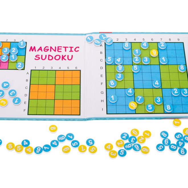 Logická hra Magnetické sudoku