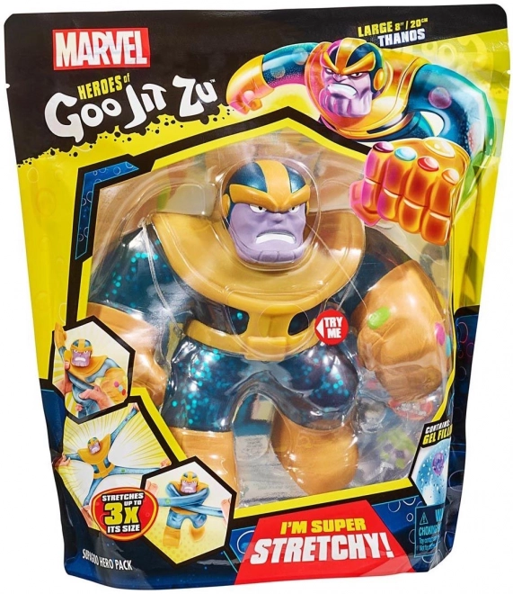 Goo Jit Zu Figurka Thanos Marvel Miękka Rozciągliwa Gniotek 41130