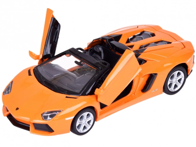 Kovový model auta Lamborghini Aventador Roadster 1:32 interaktivní