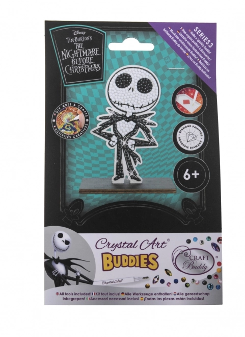 Postavička Jack Skellington s Crystal Art