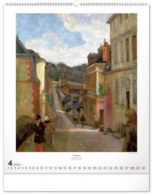 Nástěnný kalendář Impresionismus 2024, 48 × 56 cm