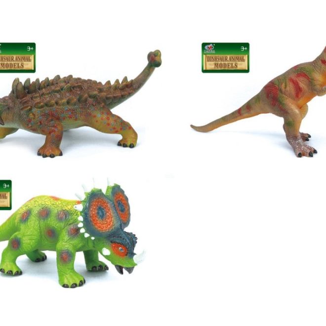 Dinosaurus měkký 3 druhy 47 cm