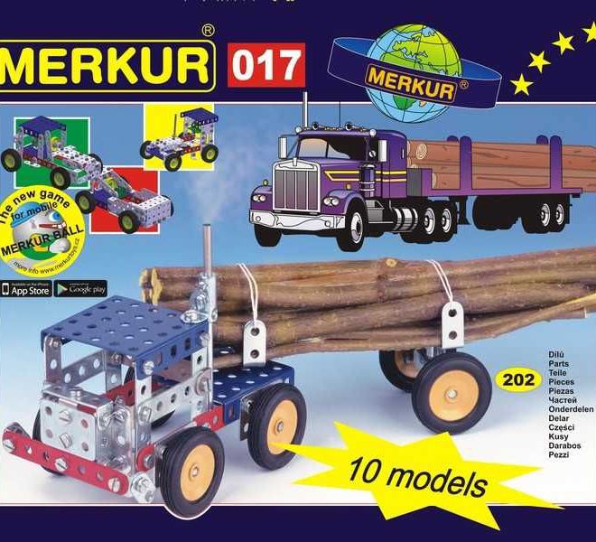 Merkur 017 Kamión - 202 dílů