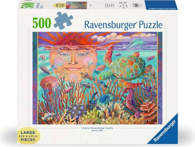 RAVENSBURGER Puzzle Slunce a moře XXL 500 dílků