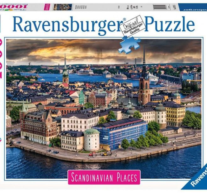 Puzzle 1000 prvků Skandinávský pohled na město