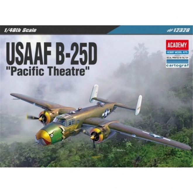 Stavebnice modelu USAAF B-25D Pacific Theatre